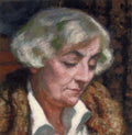 Theo van Rysselberghe Portrait of Maria van Rysselberghe 1919 Fine Art Print