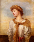 George Frederick Watts Portrait Of Miss Lilian Macintosh 1895 Fine Art Print