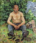 Pyotr Konchalovsky Portrait of Mole-Catcher Fedor Petrovich 1938 Fine Art Print