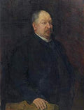 Theo van Rysselberghe Portrait of Mr. Camille Laurent 1884 Fine Art Print