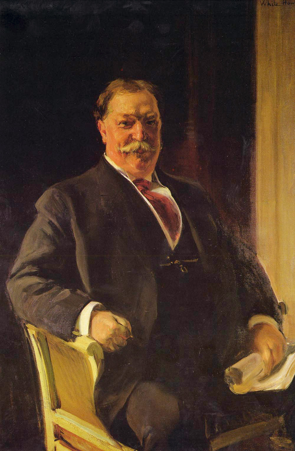 Joaquín Sorolla Portrait of Mr. Taft, President of the United States 1909 Fine Art Print