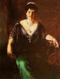 William Merritt Chase Portrait of Mrs. William Merritt Chase 1910 Fine Art Print