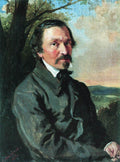 Konstantin Makovsky Portrait of Nikolay Nekrasov 1856 Fine Art Print