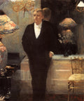 Theo van Rysselberghe Portrait of Octave Maus 1885 Fine Art Print