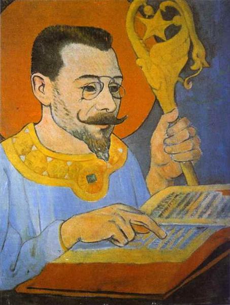 Paul Serusier Portrait of Paul Ranson Dressed as a Prophet 1890 Fine Art Print