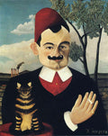 Henri Rousseau Portrait of Pierre Loti 1891 Fine Art Print