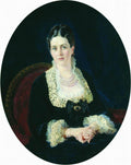 Konstantin Makovsky Portrait of Princess E.Sheremetiyeva 1877 Fine Art Print