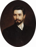 Konstantin Makovsky Portrait of Russian Opera Singer Nikolay Figner 1889 Fine Art Print