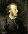 George Frederick Watts Portrait of Sir John Everett Millais 1871 Fine Art Print