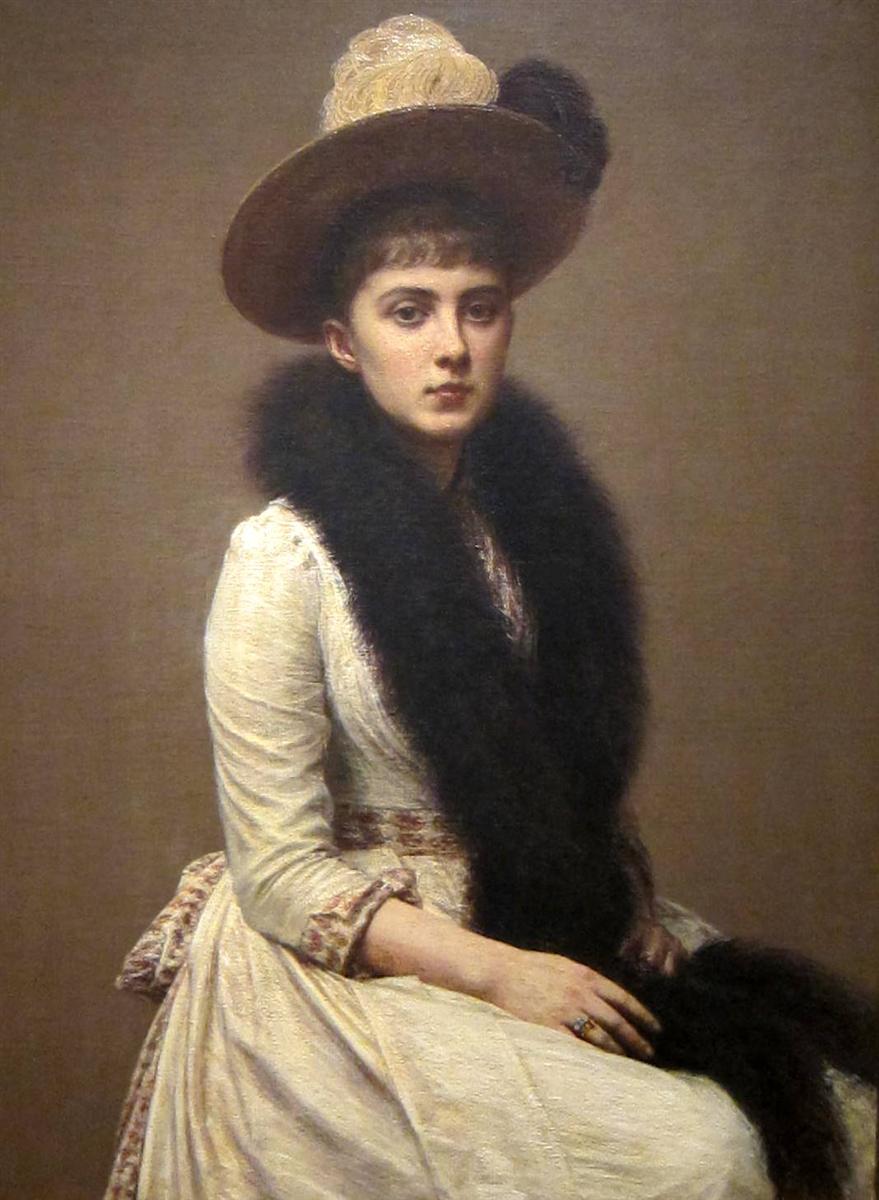 Henri Fantin-Latour Portrait of Sonia 1890 Fine Art Print