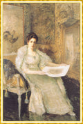 William Merritt Chase Portrait of Susan Watkins 1914 Fine Art Print