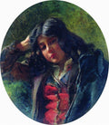 Konstantin Makovsky Portrait of the Boy #2 1875 Fine Art Print