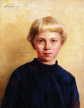 Konstantin Makovsky Portrait of the Boy 1874 Fine Art Print