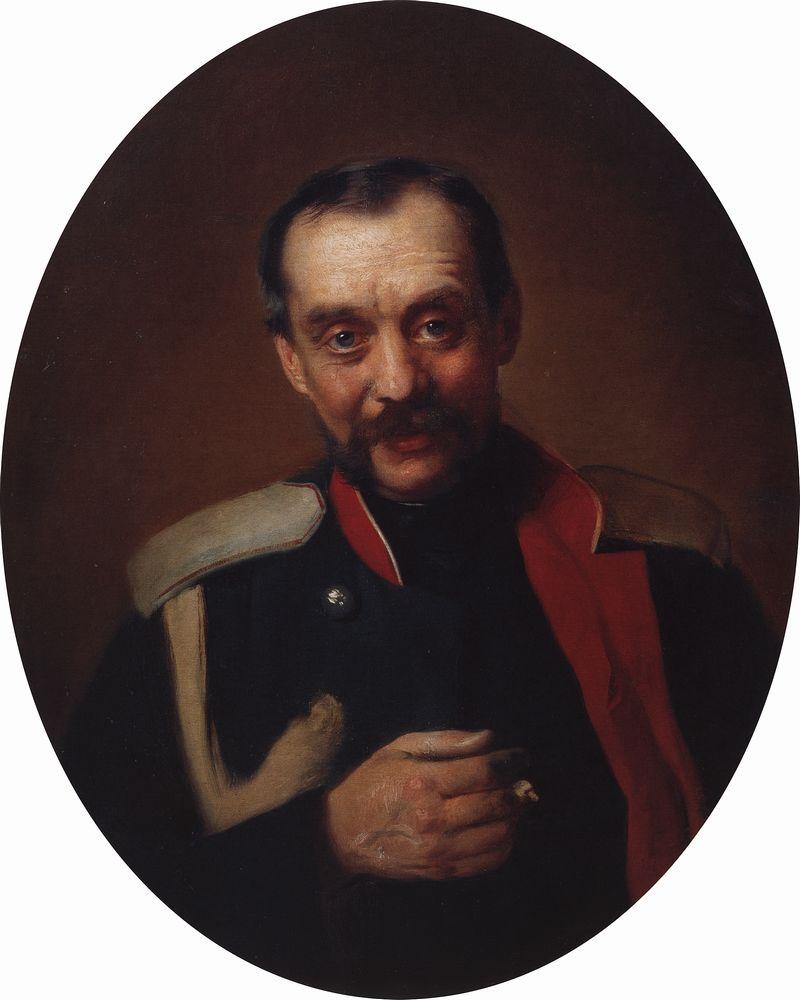 Konstantin Makovsky Portrait of the Composer Cesar A. Kyui 1880 Fine Art Print