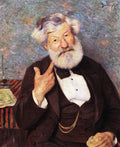 Federico Zandomeneghi Portrait of the Doctor 1881 Fine Art Print