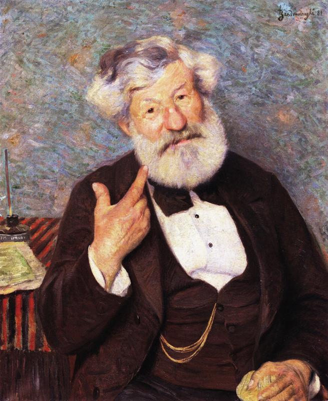 Federico Zandomeneghi Portrait of the Doctor 1881 Fine Art Print