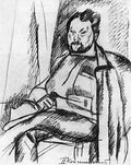 Pyotr Konchalovsky Portrait of the Historian Nikolai Alexandrovich Geynike (02) 1919 Fine Art Print