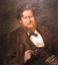 Lovis Corinth Portrait of the Painter Fritz Rumpf 1901 Fine Art Print