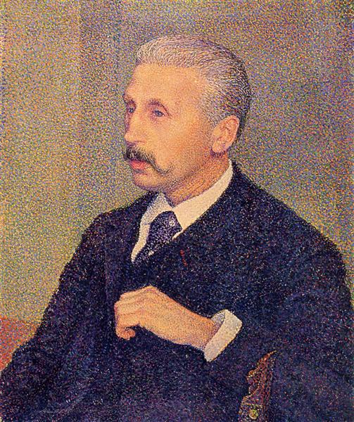 Theo van Rysselberghe Portrait of the Painter's Uncle 1894 Fine Art Print