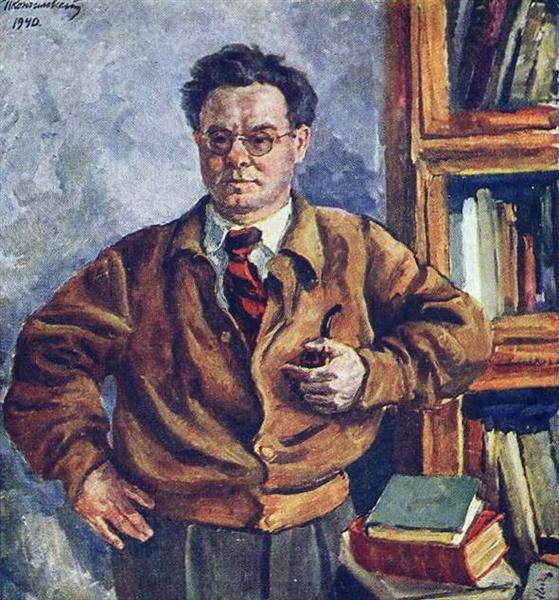 Pyotr Konchalovsky Portrait of V. V. Ivanov 1941 Fine Art Print