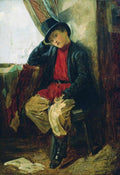 Konstantin Makovsky Portrait of Vladimir Makovsky in Childhood 1854 Fine Art Print