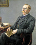 Max Liebermann Portrait of Wilhelm Bode 1904 Fine Art Print