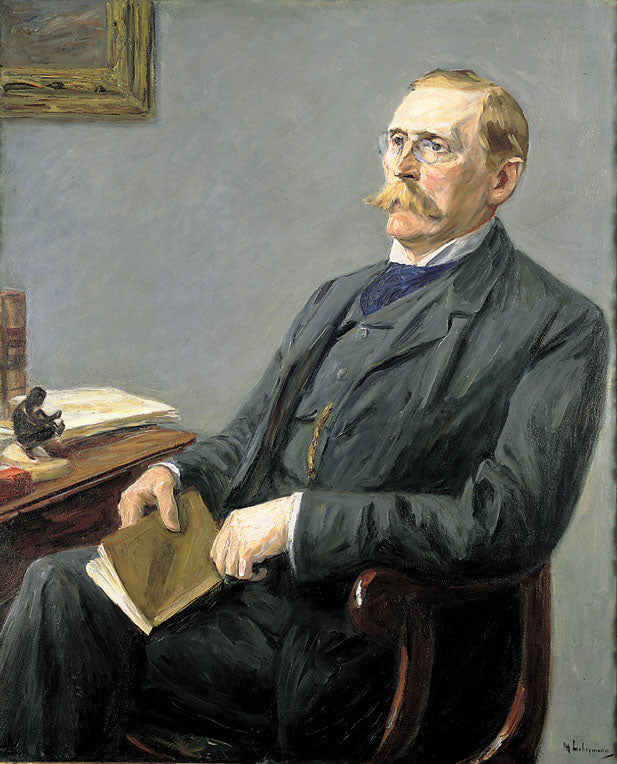 Max Liebermann Portrait of Wilhelm Bode 1904 Fine Art Print