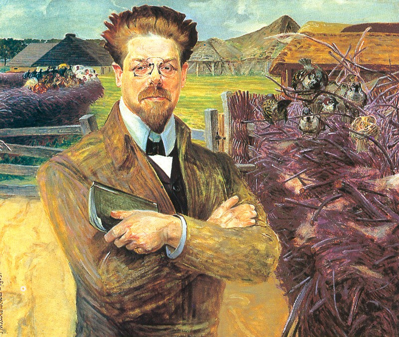 Jacek Malczewski Portrait of Wladyslaw Reymont 1905 Fine Art Print