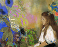 Odilon Redon Portrait of Yseult Fayet 1908 Fine Art Print