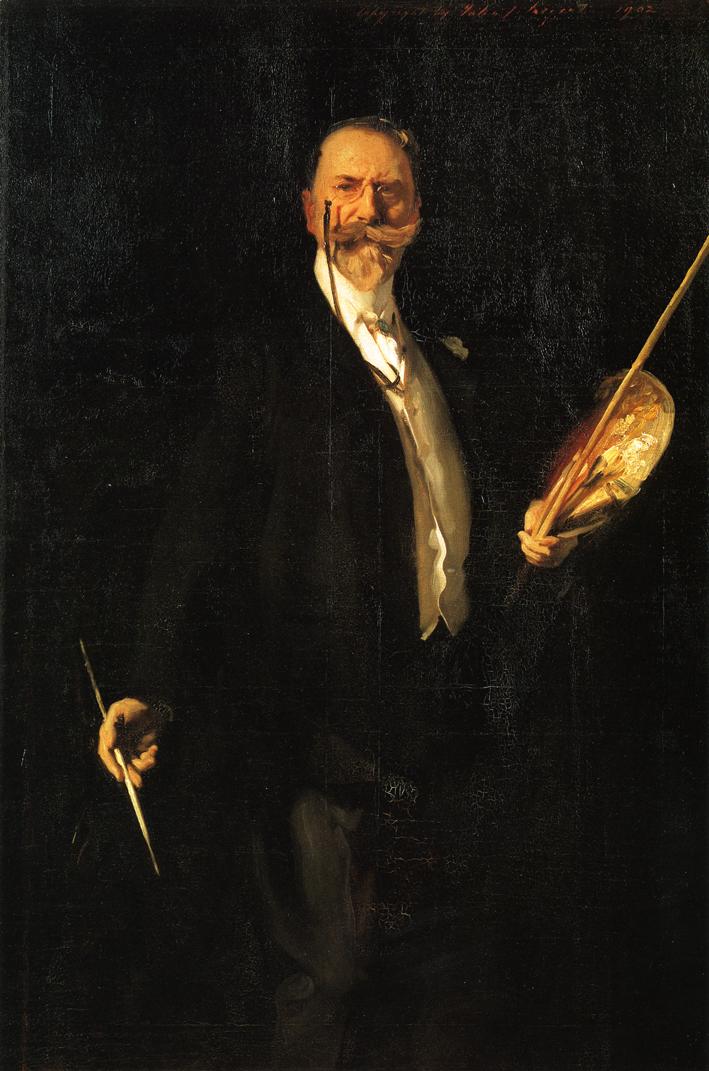 William Merritt Chase Portrait 1902 Fine Art Print