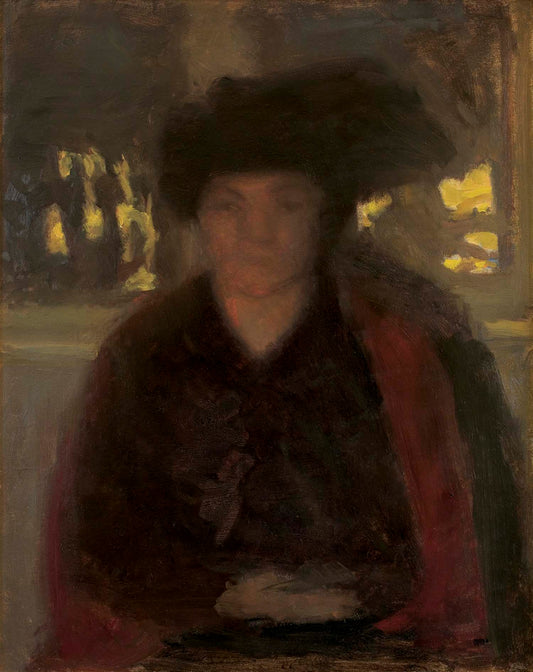 Wojciech Weiss Portrait of Rosa Schleichkorn 1899 Fine Art Print