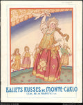 Ivan Bilibin Poster of Russian Ballet 1930 Fine Art Print