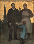 Xavier Mellery For The Poor - Charity 1880 Fine Art Print