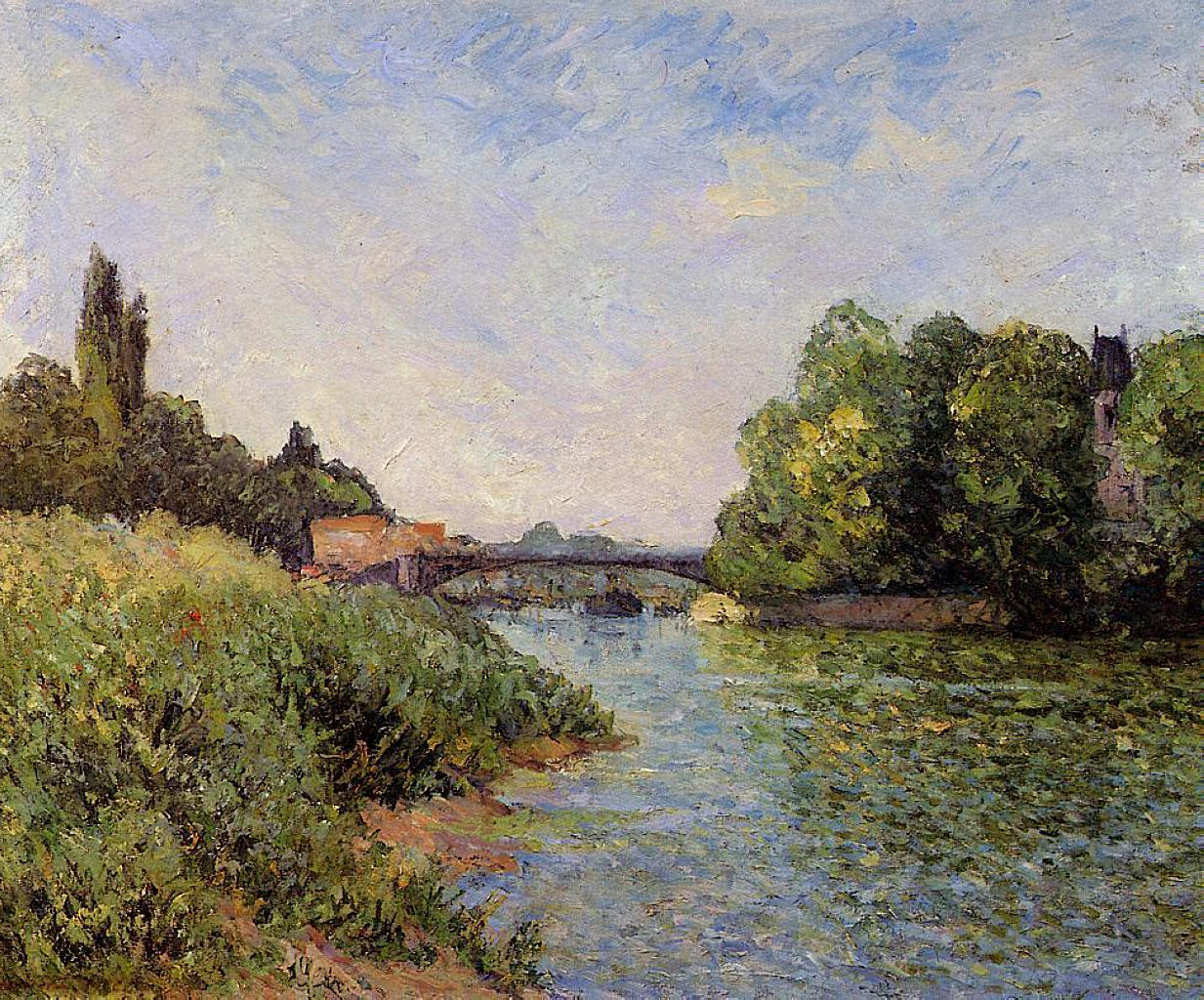 Maxime Maufra Powdery Sunshine 1900 Fine Art Print