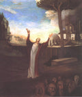 Tivadar Kosztka Csontvary Praying Saviour 1903 Fine Art Print