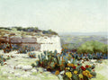 Robert Julian Onderdonk Prickly Pear in Blossom 1915 Fine Art Print