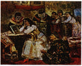 Vasily Surikov Princess Xenia Godunova with Portrait of Her Dead Groom Prince 1881 Fine Art Print