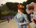 Federico Zandomeneghi Promenade 1894 Fine Art Print