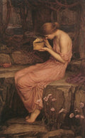 John William Waterhouse Psyche Opening the Golden Box 1903 Fine Art Print
