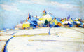 Clarence Gagnon Pully under Snow 1912 Fine Art Print