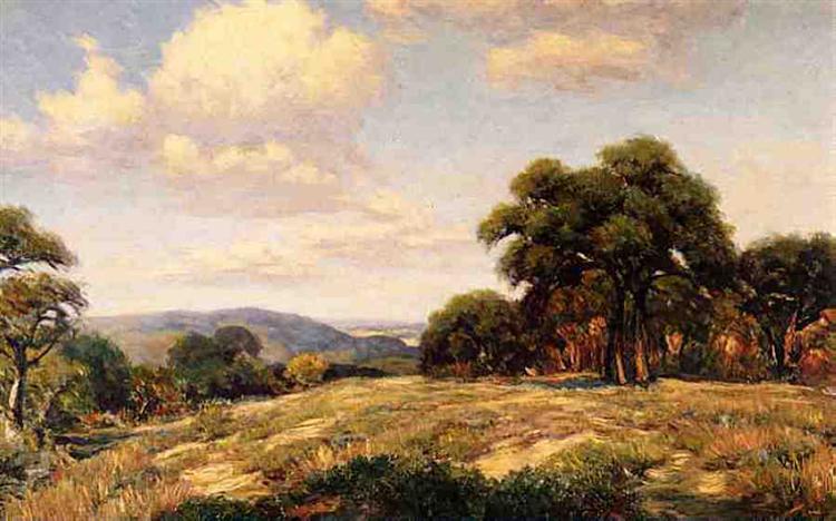 Robert Julian Onderdonk Purple Hills 1922 Fine Art Print