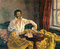 Pyotr Konchalovsky Pushkin at the Mikhailovsky 1940 Fine Art Print