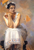 Jacek Malczewski Pythia 1917 Fine Art Print