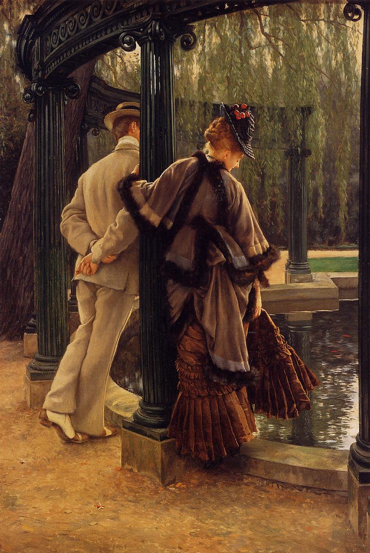 James Tissot Quarrelling 1876 Fine Art Print