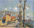 Gustave Loiseau Quay of Pothius in Pontoise 1906 Fine Art Print
