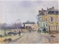 Gustave Loiseau Quay on Oise in Pontoise 1906 Fine Art Print