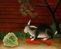 Henri Rousseau Rabbit 1908 Fine Art Print