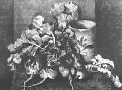 Ilya Mashkov Radish 1942 Fine Art Print