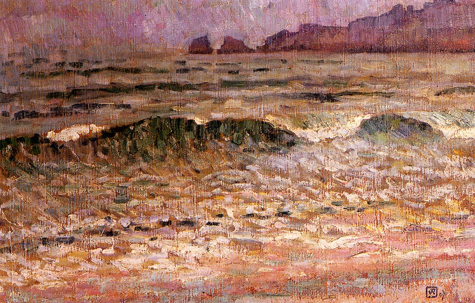 Theo van Rysselberghe Rain Jersey 1907 Fine Art Print