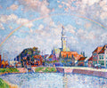Theo van Rysselberghe Rainbow over Veere 1906 Fine Art Print